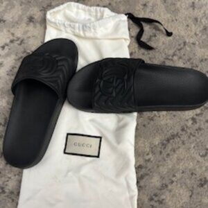 Gucci Matelasse Slide